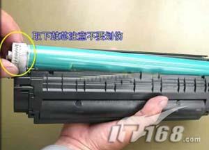 【硒鼓加粉】HP1020 2612A原装硒鼓加粉拆解图解　