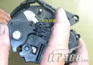 【硒鼓加粉】HP1020 2612A原装硒鼓加粉拆解图解　
